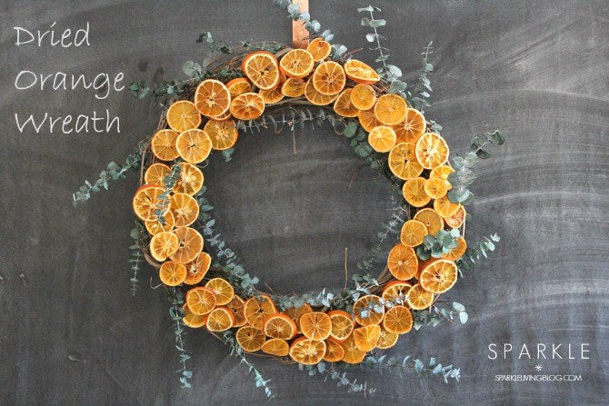 Dried Orange Wreath