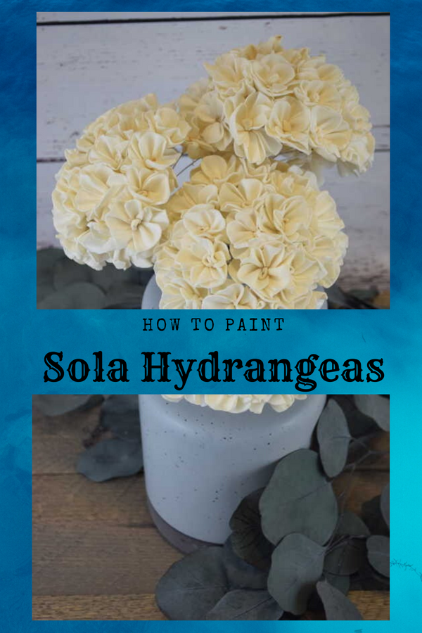How to Paint Sola Hydrangea Flowers