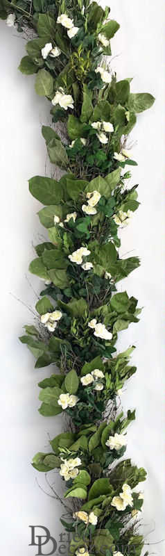 artificial lily flower garland Spring Wedding Line Garland 12 Foot Long Garland