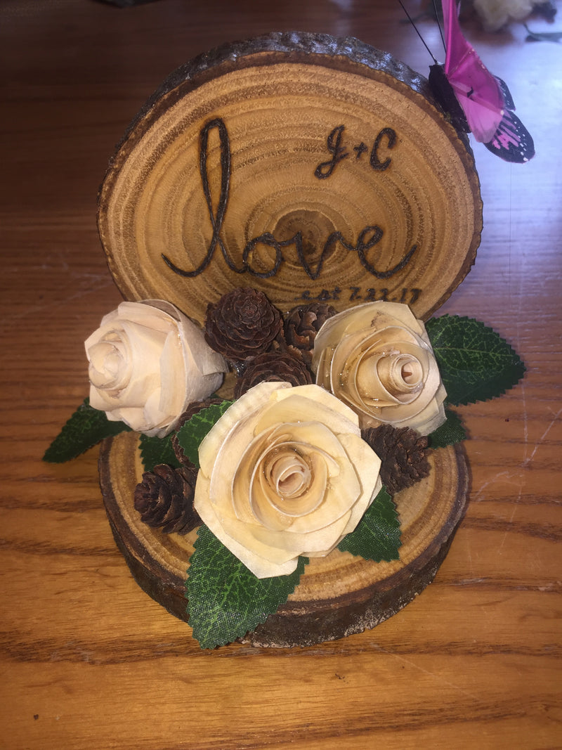 DIY Wedding Cake Toppers