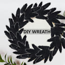 115 PCS Black Bunny Tail Bouquet, Boho Table Decor, Black Bunny Tails Dried Flowers, Dried Pampas Grass for Weddings, Home Decor, Rustic Parties, and Baby Shower Decorations