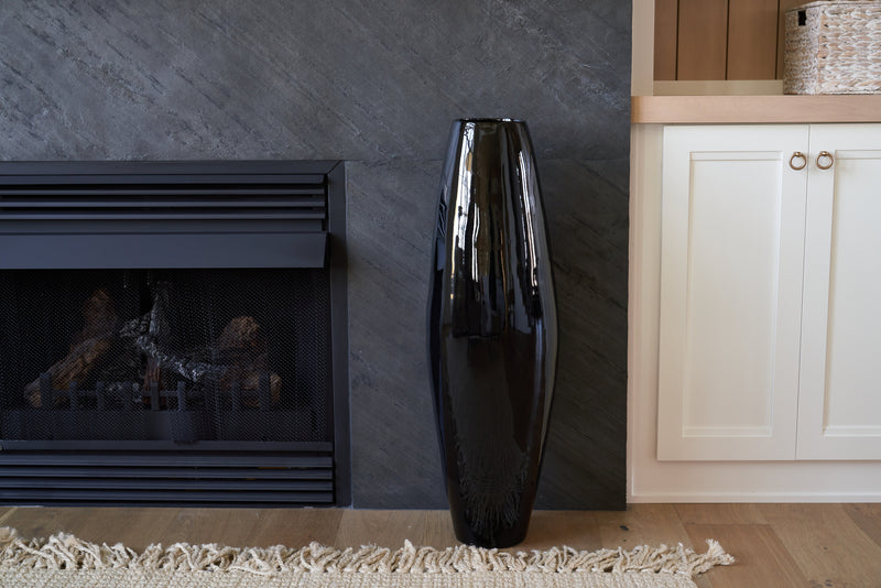 Cylinder Vase | Black