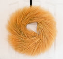 Extra Large Natural Wheat Wreath - 26 inch | Blond Golden Natural