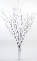 Dried natural bamboo spray decorative branches in black, bulk wholesale 12 bunches.