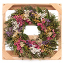 Dried Floral Sage Wreath
