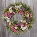 Dried Floral Sage Wreath