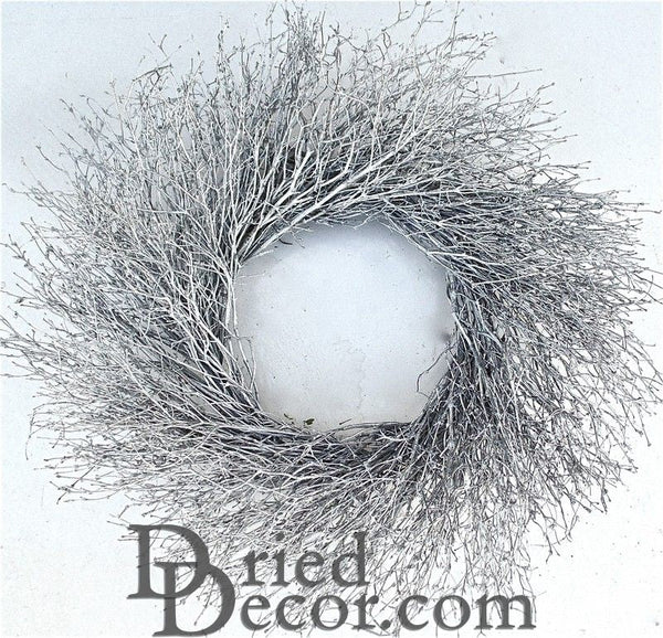 Quail Brush Wreath | Silver