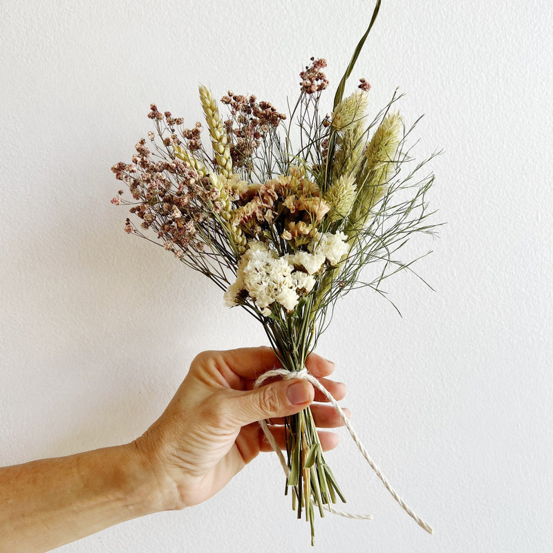 Neutral Small Dried Flower Bundles
