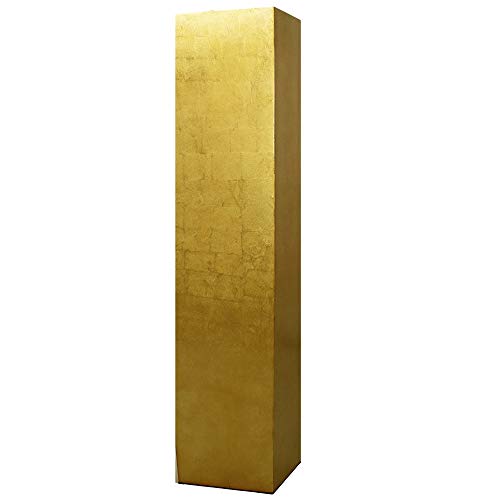 Rectangle Tall Floor Vase - Solid Gold