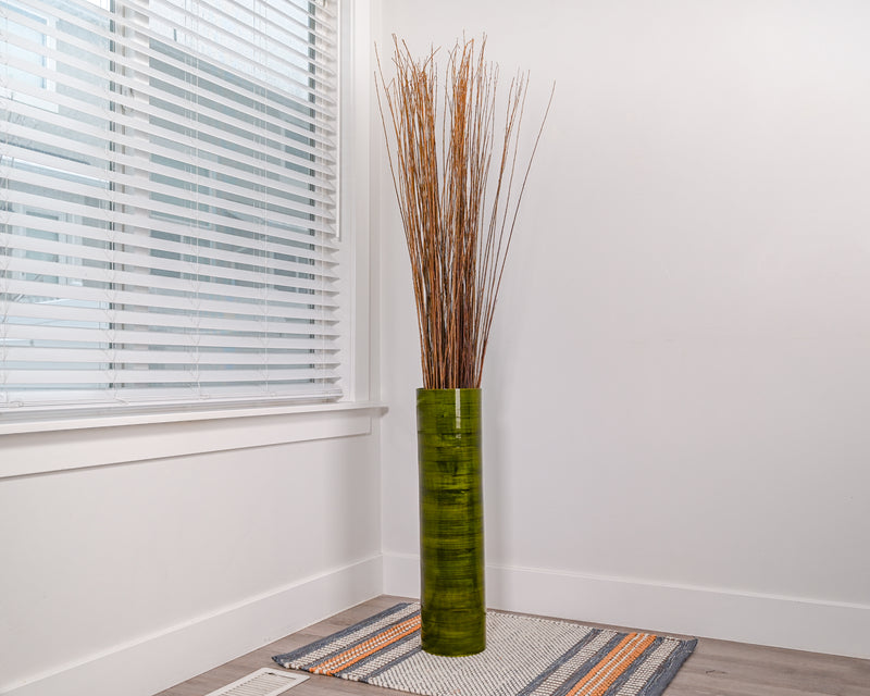 Asian Willow Branches Natural | 8 Bunches | Natural Light Brown