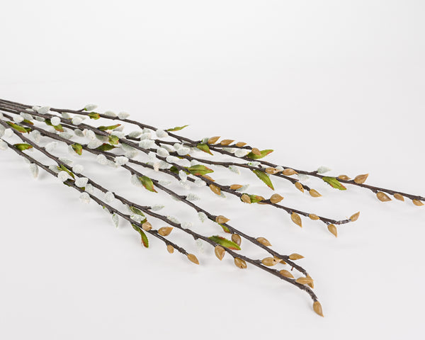 36" Pussy Willow Spray | 12 Stems | Gray