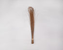 Bundle of natural tan brown dried decorative sheaf branches, wholesale bulk case of 10 bunches.