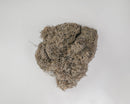Natural dried Spanish moss bundle in bulk with earthy brown and gray tones on white background.