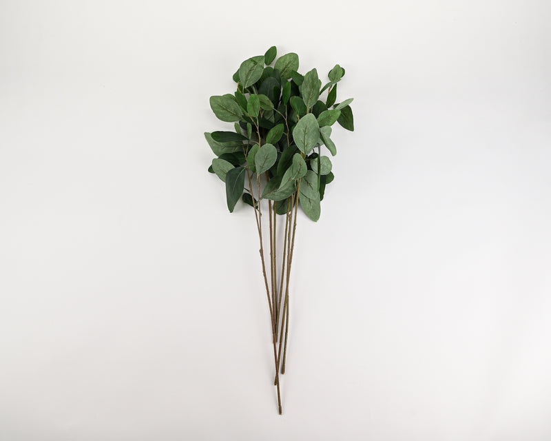 18" Eucalyptus Leaf Spray | 12 Stems | Green
