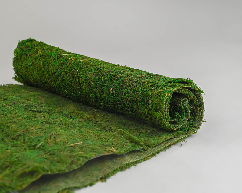 Dried Moss Table Runner 14x48