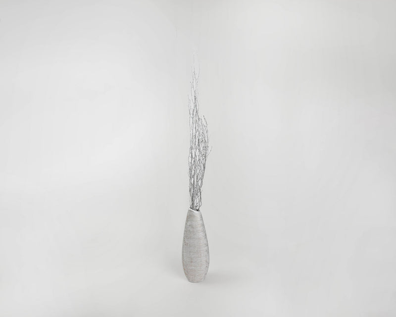 Glittered Birch Branches | 12 Bunches | White