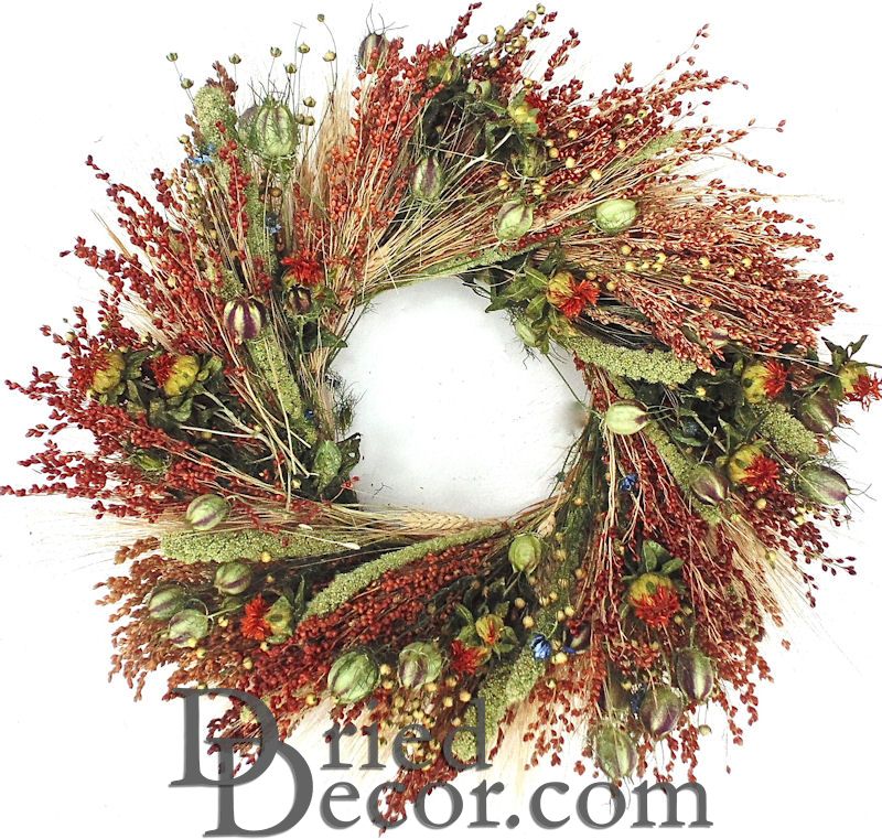 Beautiful Bird Feeder & Decorative Wreath - 22 inch