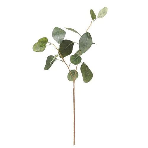 18" Eucalyptus Leaf Spray | 12 Stems | Green