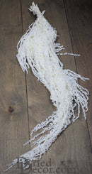 Bleached natural dried hanging Amaranthus bunch with cascading delicate stems for wholesale bulk arrangements.