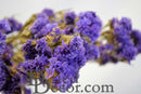 Bulk dried natural lavender statice sinuata flower bunch with delicate petals.