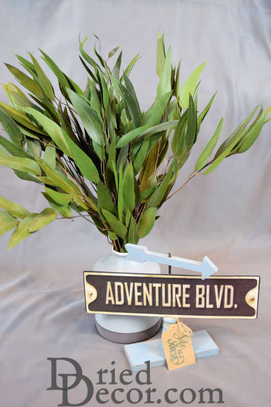 Preserved Willow Eucalyptus Bunch | 25 Bunches | Green